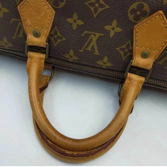 Louis Vuitton LV Hand Bag Speedy 40 Brown Monogram - Picture 5 of 9
